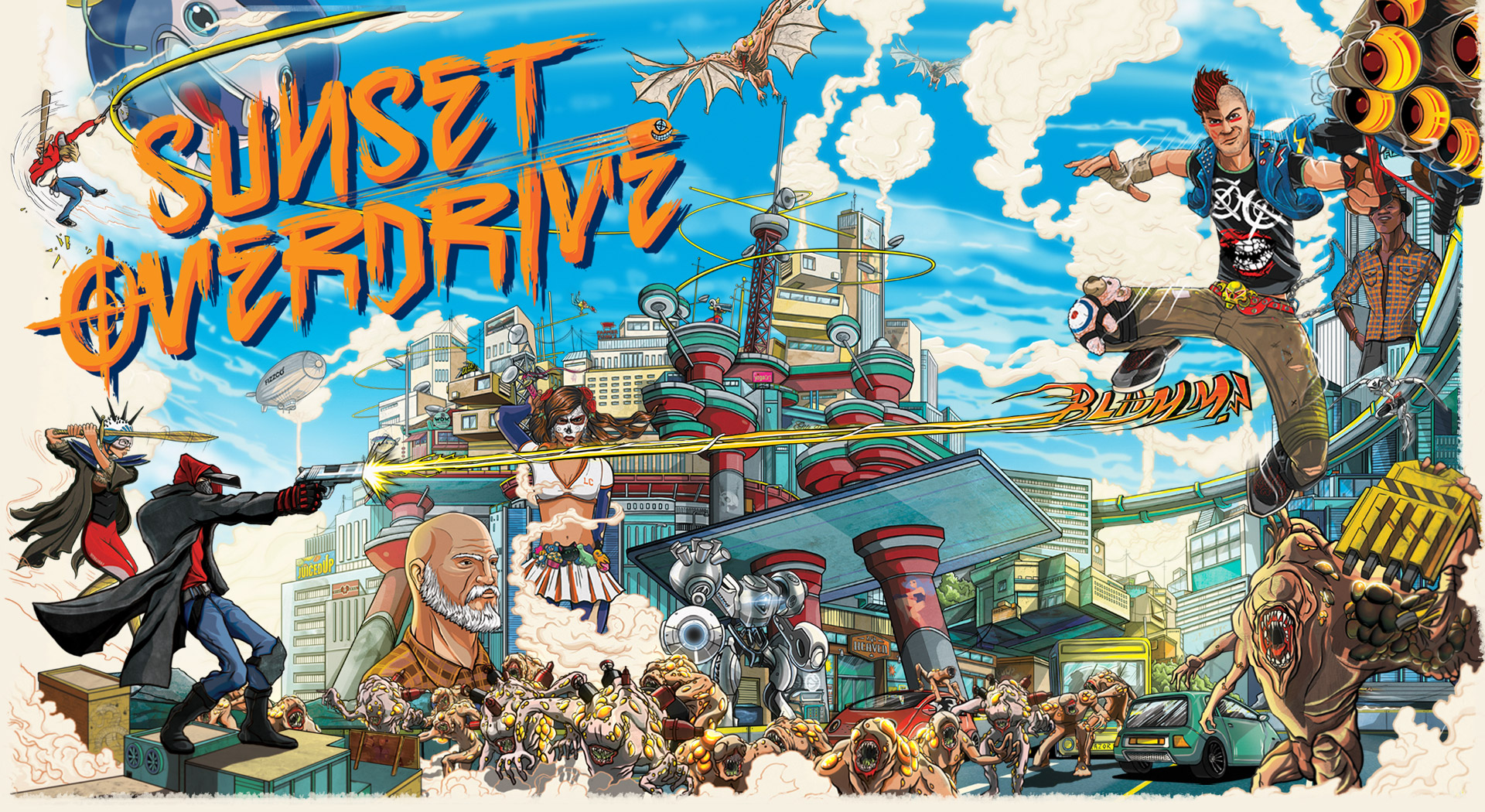 Sunset Overdrive (Xbox One) • Supe Troop